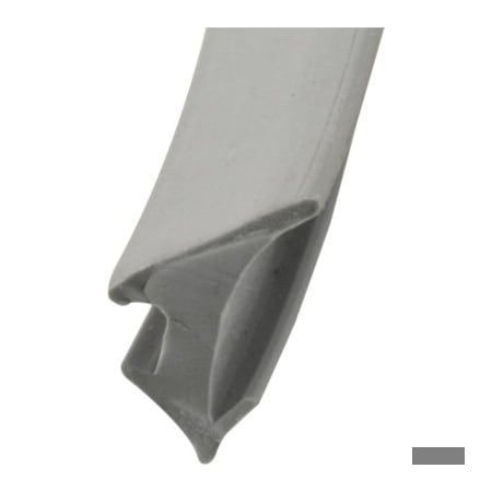 Prime-Line Glass Glazing Spline, Gray Vinyl, 200 ft. (1 Roll) P 7792